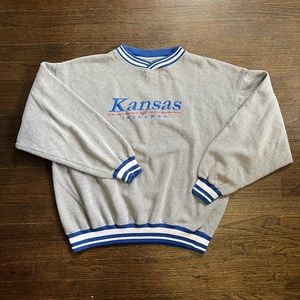 Vintage Kansas Jayhawks Crewneck Sweatshirt